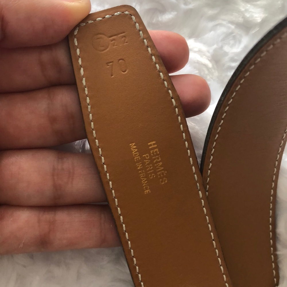 GUARANTEED authentic Hermes belt set size 70 strap - Picture 2 of 5